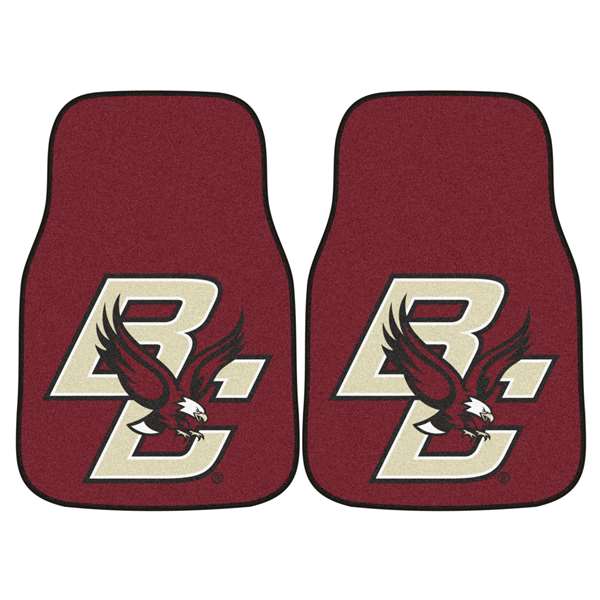 Boston College Eagles 2-pc Carpet Car Mat Set