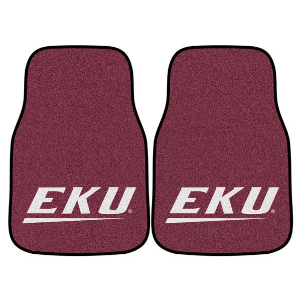 Eastern Kentucky University Colonels 2-pc Carpet Car Mat Set