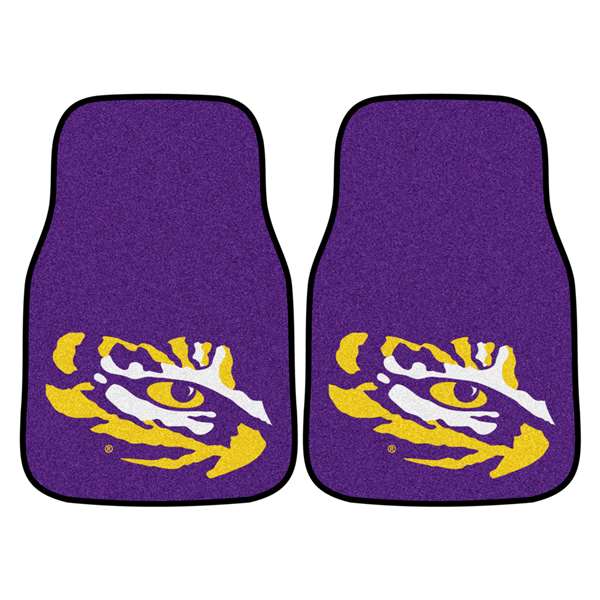 Louisiana State University Tigers 2-pc Carpet Car Mat Set