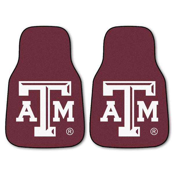 Texas A&M University Aggies 2-pc Carpet Car Mat Set
