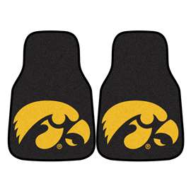 University of Iowa Hawkeyes 2-pc Carpet Car Mat Set