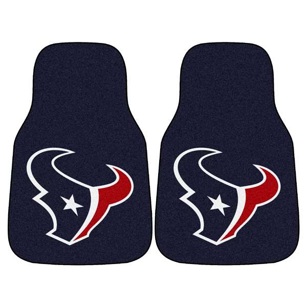 Houston Texans Texans 2-pc Carpet Car Mat Set