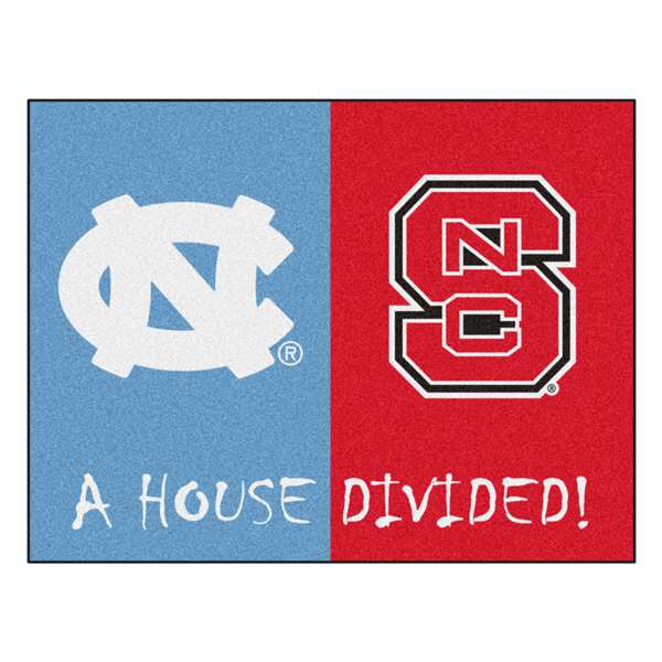 House Divided - North Carolina / NC State House Divided House Divided Mat