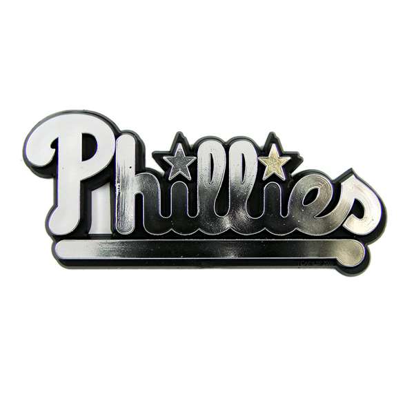 Philadelphia Phillies Phillies Molded Chrome Emblem