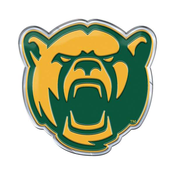 Baylor University Bears Embossed Color Emblem 2