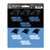 Carolina Panthers 12 Count Mini Decal Sticker Pack  