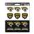 Jacksonville Jaguars 12 Count Mini Decal Sticker Pack  61123