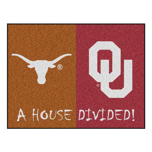 House Divided - Texas / Oklahoma House Divided House Divided Mat