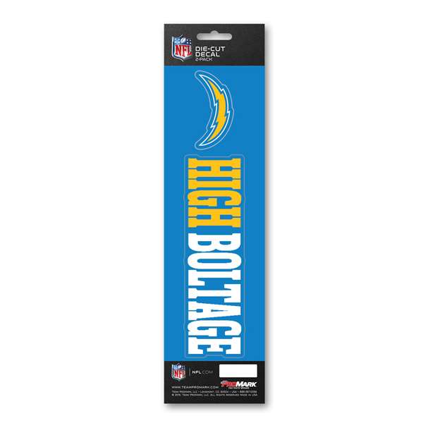 Los Angeles Chargers Chargers Team Slogan Decal