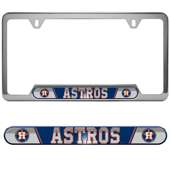 Houston Astros Astros Embossed License Plate Frame