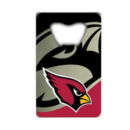 Arizona Cardinals Credit Card Style Bottle Opener - 2? x 3.25  