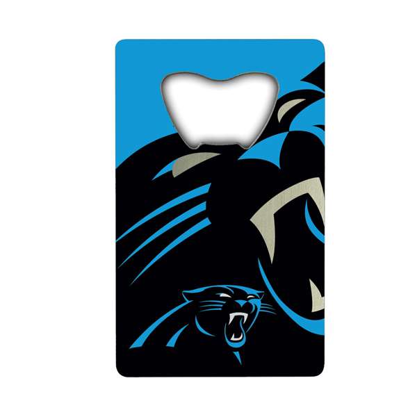 Carolina Panthers Credit Card Style Bottle Opener - 2? x 3.25  