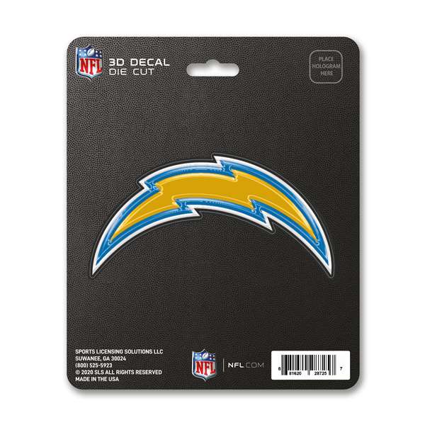 Los Angeles Chargers Chargers 3D Decal