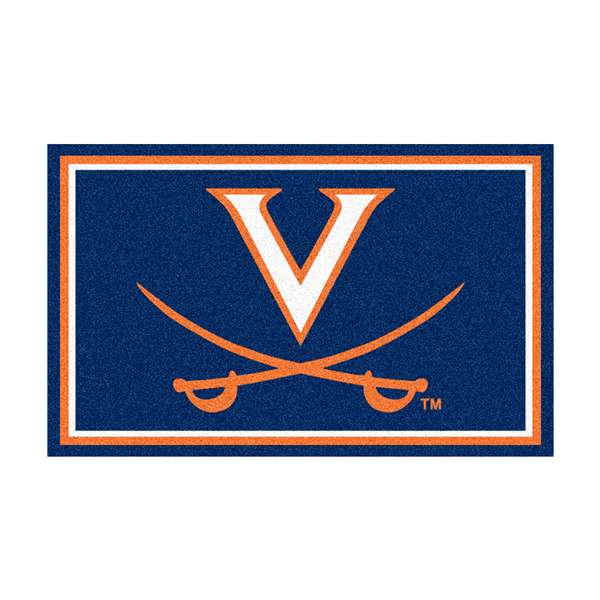 University of Virginia Cavaliers 4x6 Rug