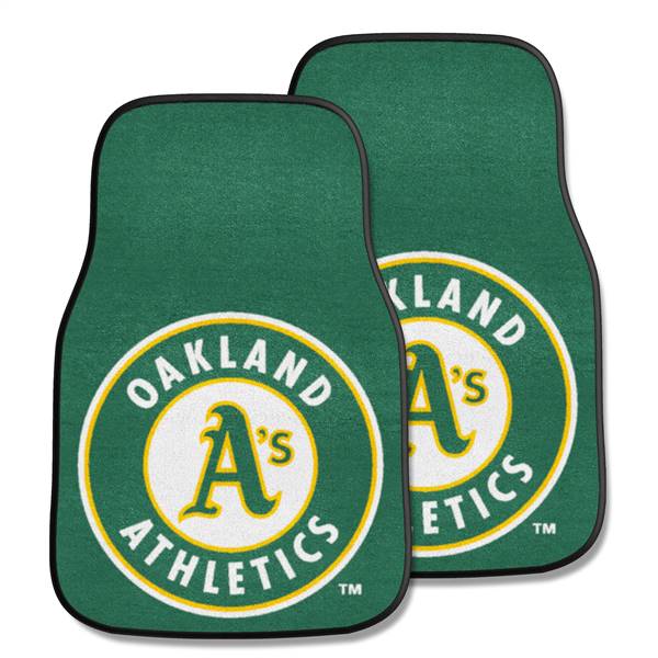 Oakland Athletics Athletics 2-pc Carpet Car Mat Set