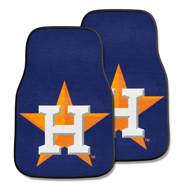 Houston Astros Astros 2-pc Carpet Car Mat Set