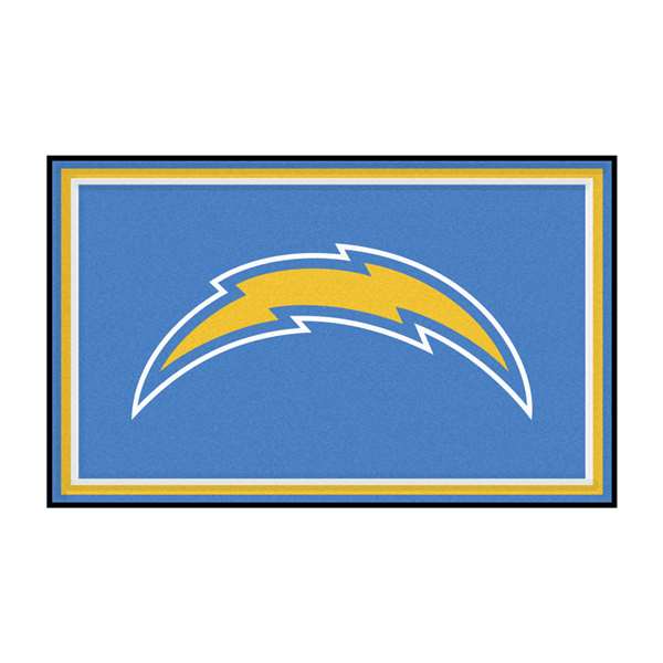 Los Angeles Chargers Chargers 4x6 Rug
