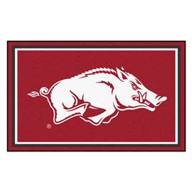 University of Arkansas Razorbacks 4x6 Rug