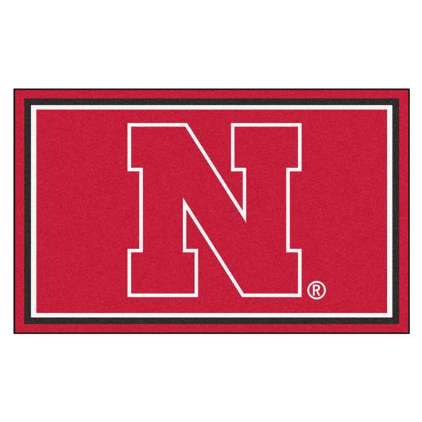 University of Nebraska Cornhuskers 4x6 Rug