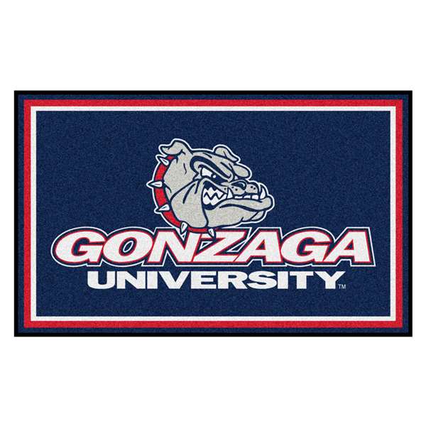 Gonzaga University Bulldogs 4x6 Rug