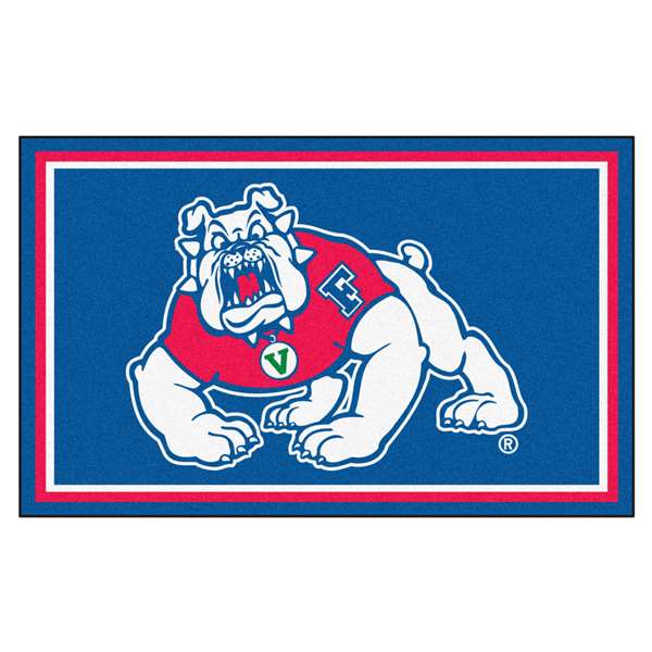 Fresno State Bulldogs 4x6 Rug