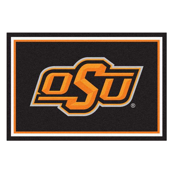 Oklahoma State University Cowboys 5x8 Rug