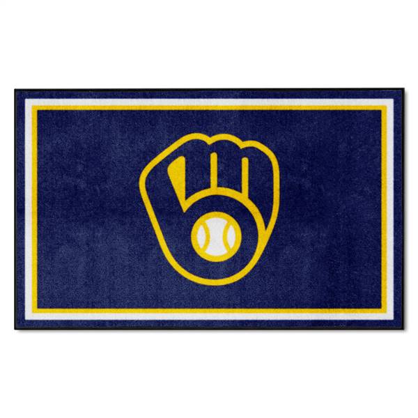 Milwaukee Brewers Brewers 4x6 Rug