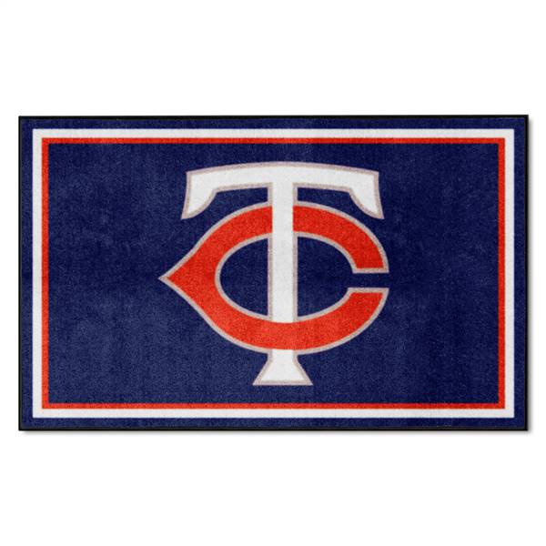 Minnesota Twins Twins 4x6 Rug