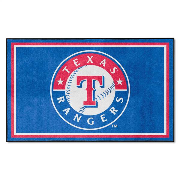 Texas Rangers Rangers 4x6 Rug