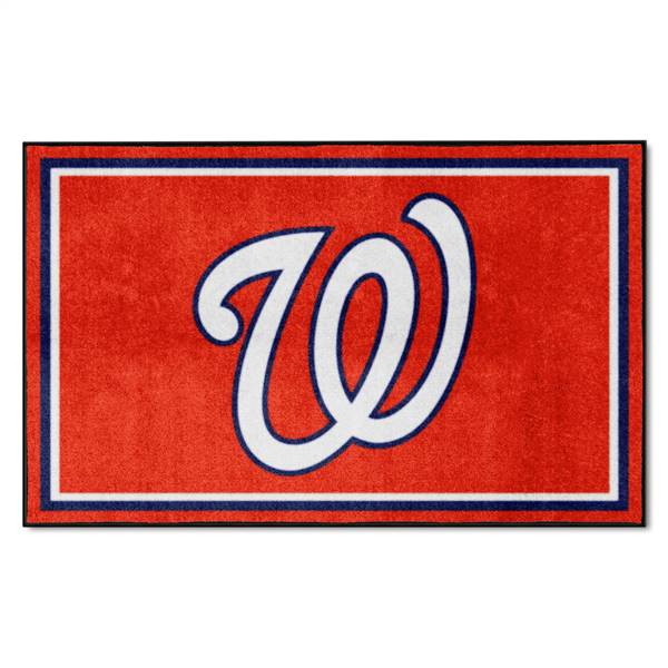 Washington Nationals Nationals 4x6 Rug