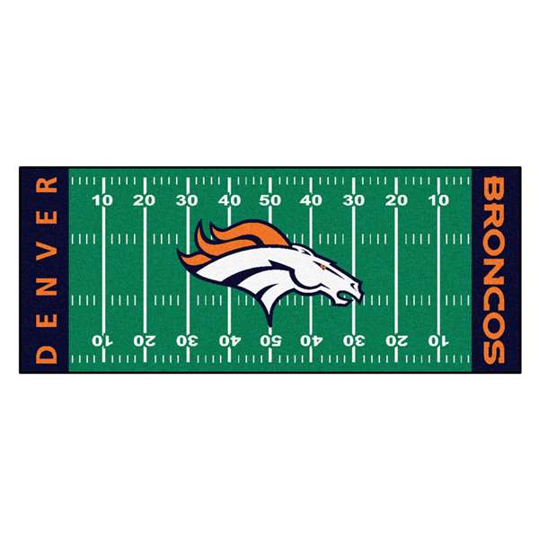 Denver Broncos Broncos Football Field Runner