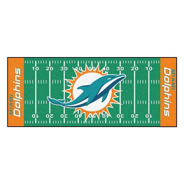 Miami Dolphins Dolphins Football Field Runner
