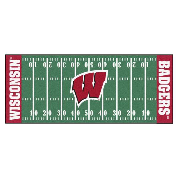 University of Wisconsin Badgers Football Field Runner