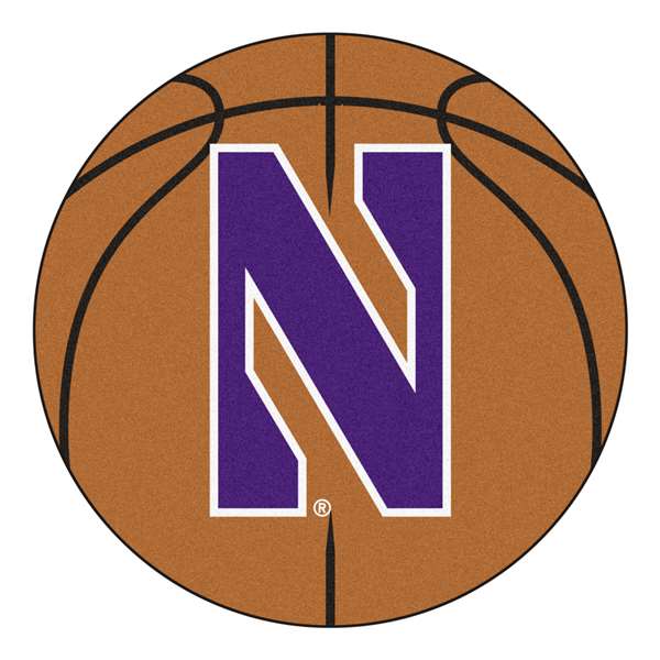 Northwestern University Wildcats Basketball Mat