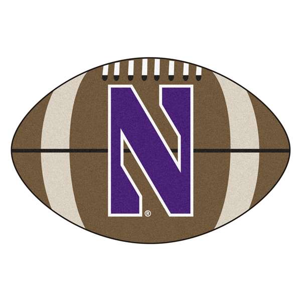 Northwestern University Wildcats Football Mat