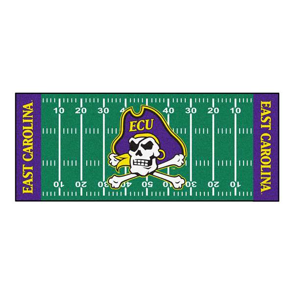 East Carolina University Pirates Football Field Runner