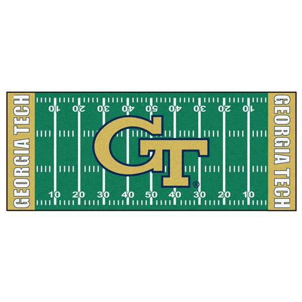 Georgia Tech Yellow Jackets Football Field Runner