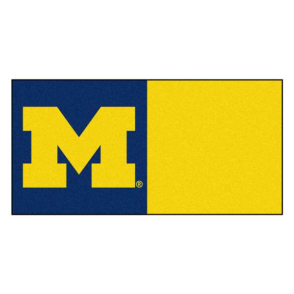 University of Michigan Wolverines Team Carpet Tiles