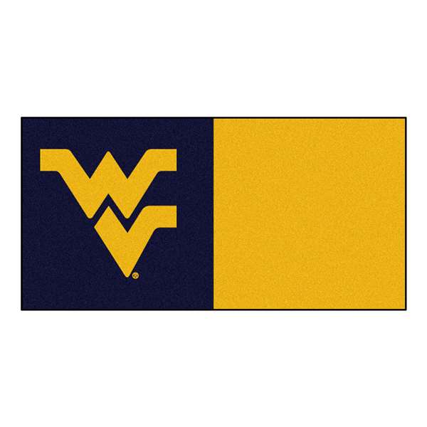 West Virginia University Mountaineers Team Carpet Tiles