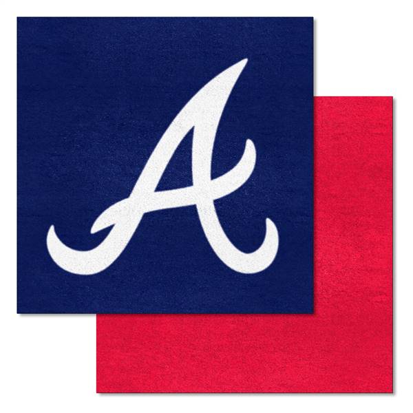 Atlanta Braves Braves Team Carpet Tiles