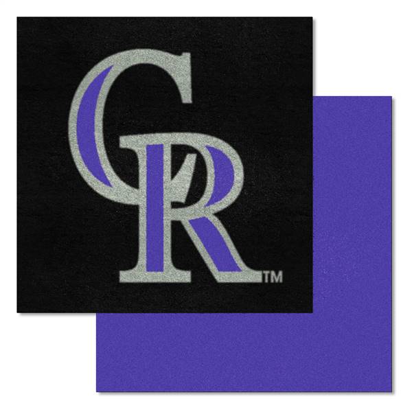 Colorado Rockies Rockies Team Carpet Tiles