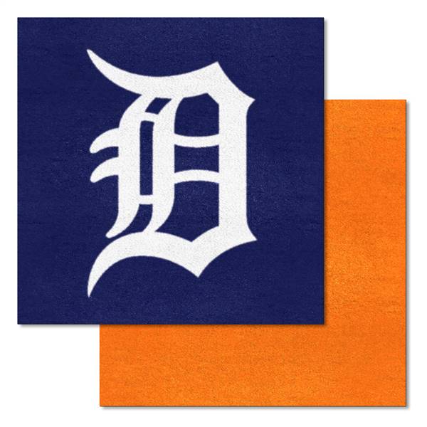 Detroit Tigers Tigers Team Carpet Tiles