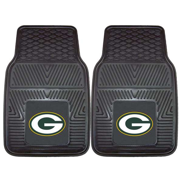 Green Bay Packers Packers 2-pc Vinyl Car Mat Set