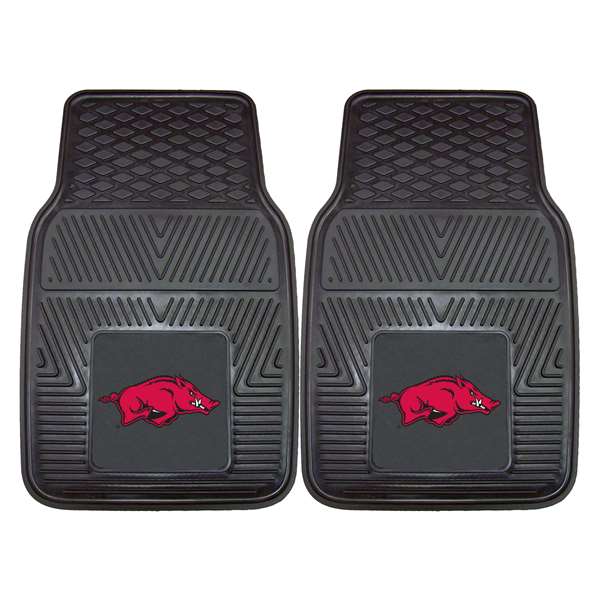 University of Arkansas Razorbacks 2-pc Vinyl Car Mat Set