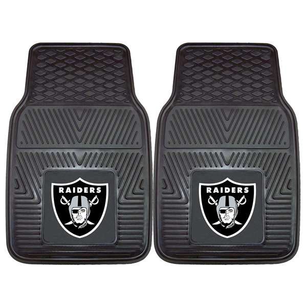 Las Vegas Raiders Raiders 2-pc Vinyl Car Mat Set