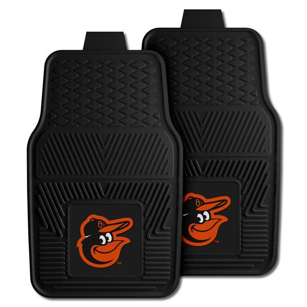 Baltimore Orioles Orioles 2-pc Vinyl Car Mat Set