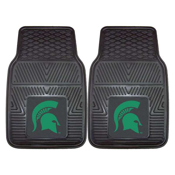 Michigan State University Spartans 2-pc Vinyl Car Mat Set