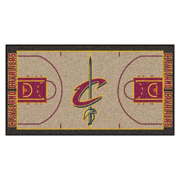 Cleveland Cavaliers Cavaliers NBA Court Large Runner