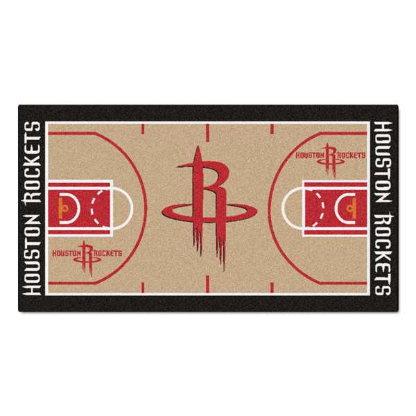 Houston Rockets Rockets NBA Court Large Runner