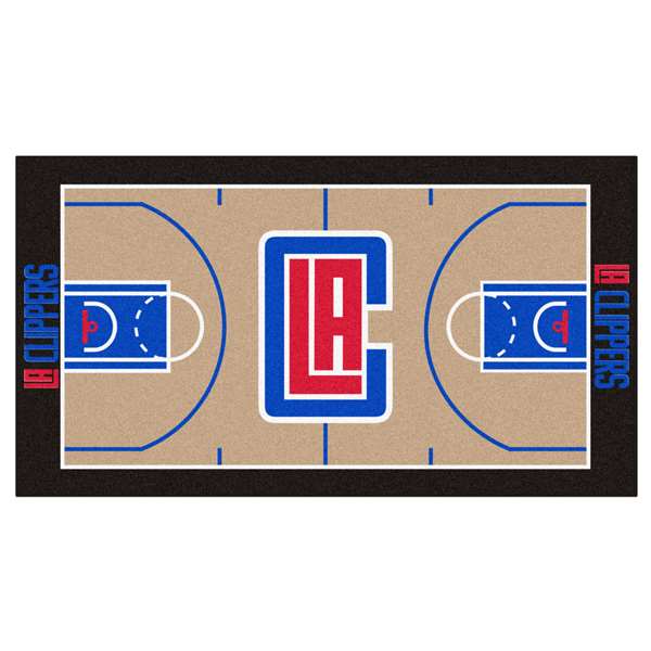 Los Angeles Clippers Clippers NBA Court Large Runner